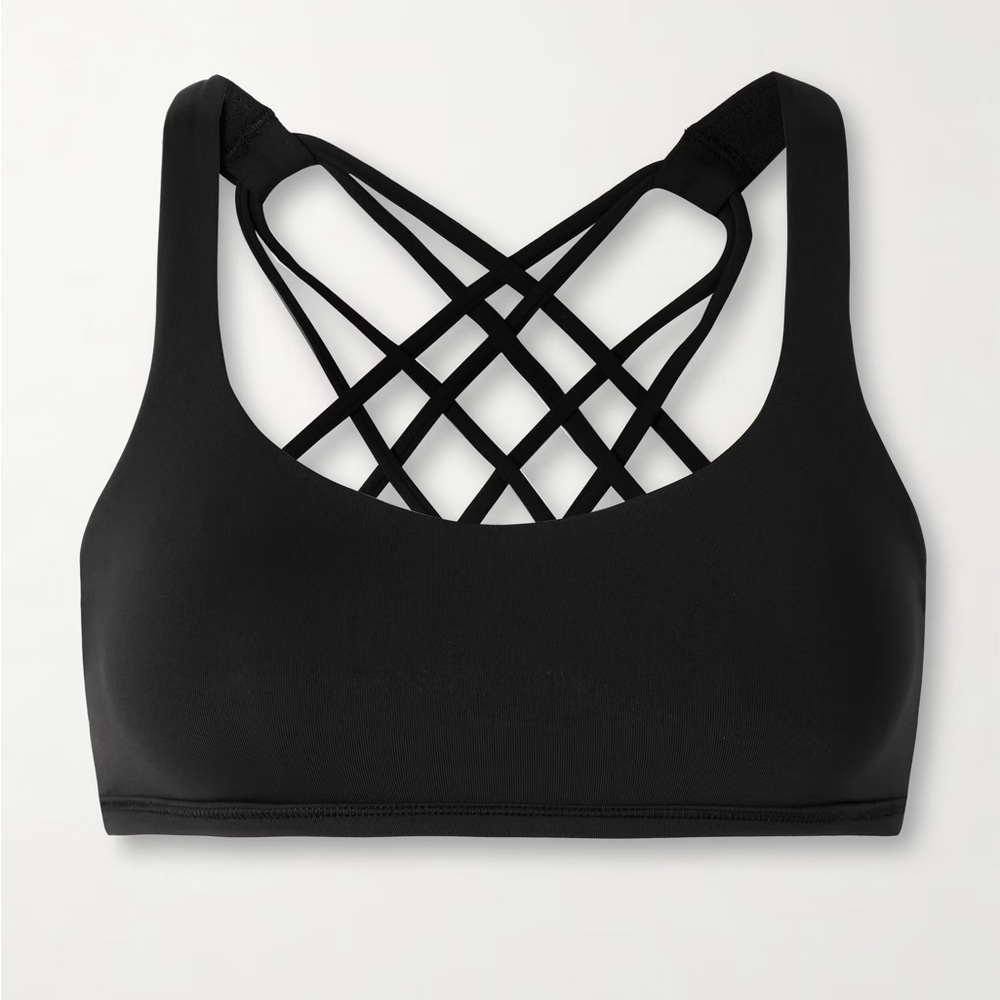 lululemon athletica Black Free To Be Wild Sports Bra